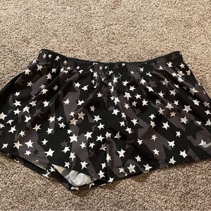 NWT Nike DriFit Running Shorts Star Print